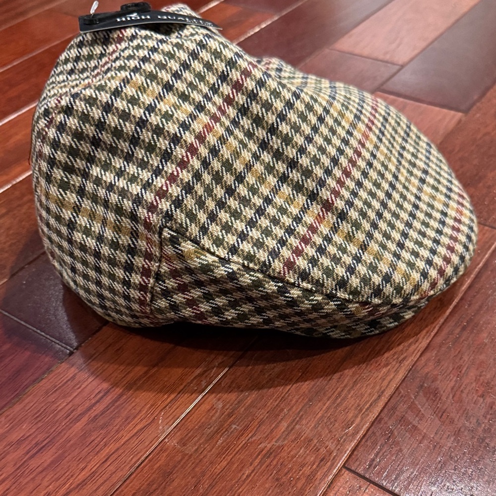 Stylish Plaid Flat Cap for Men
